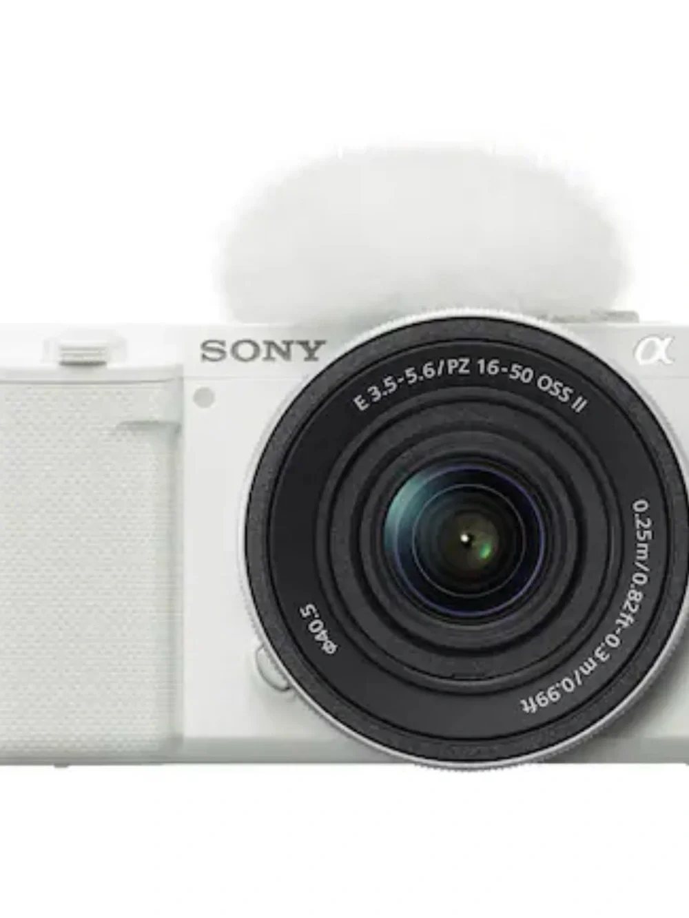 Sony - Alpha ZVE10: APS-C Content Creators’ Camera - White
